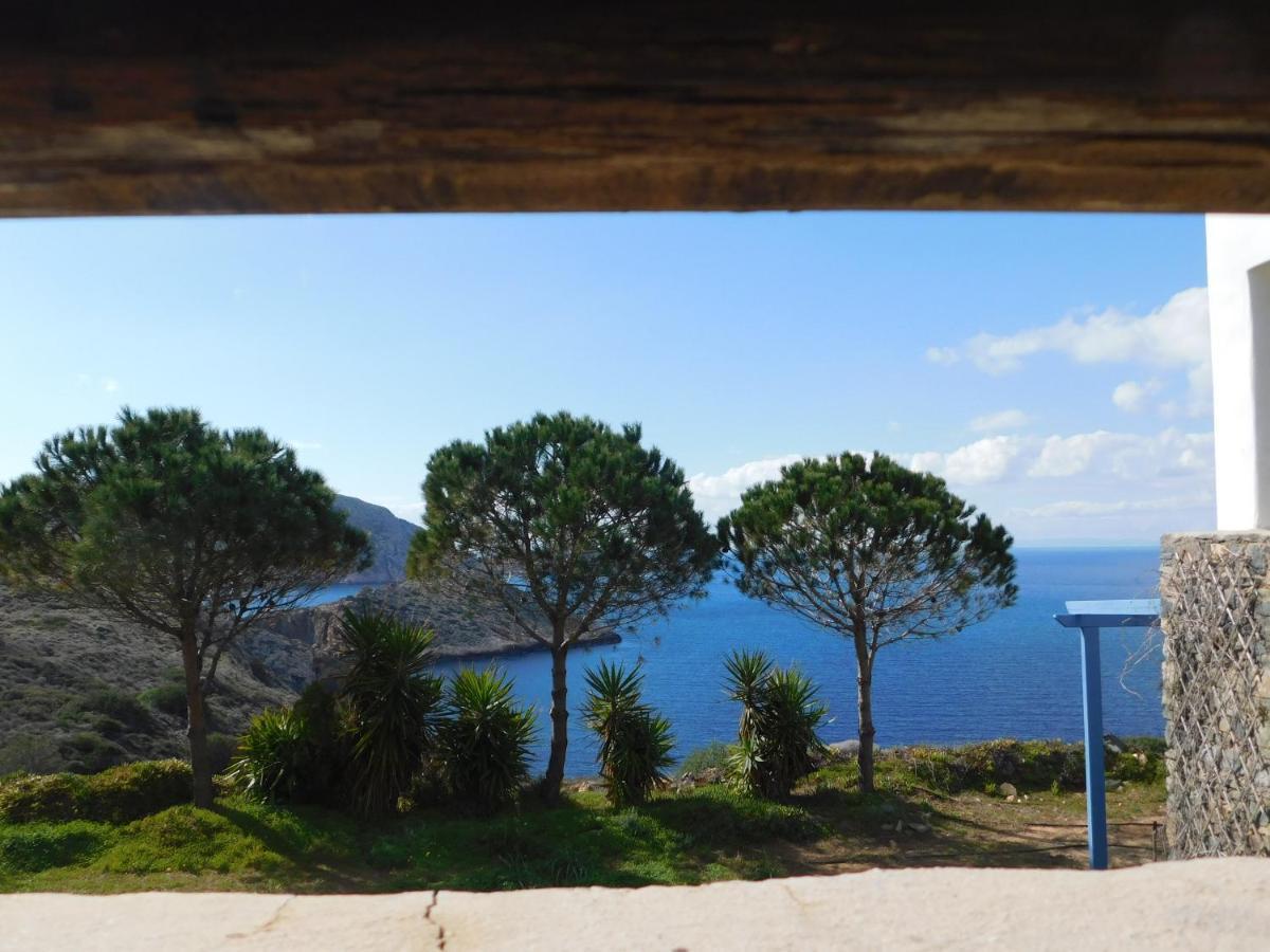 Вілла C & C _ Cycladic House With Endless Sea View Ермуполіс Екстер'єр фото