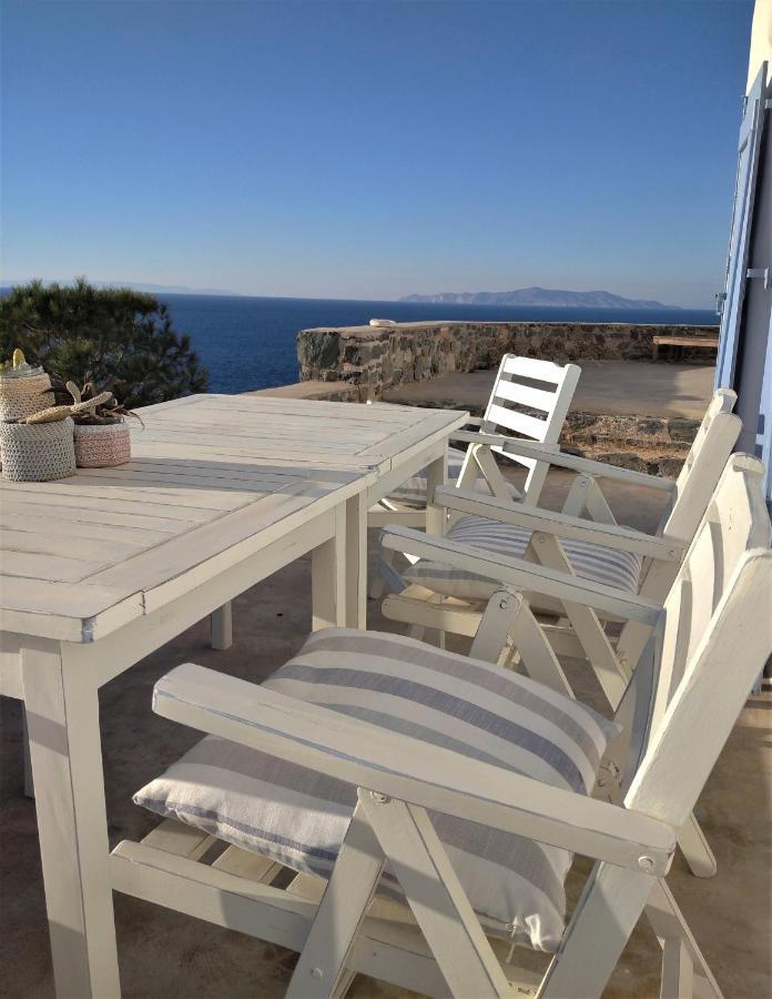 Вілла C & C _ Cycladic House With Endless Sea View Ермуполіс Екстер'єр фото